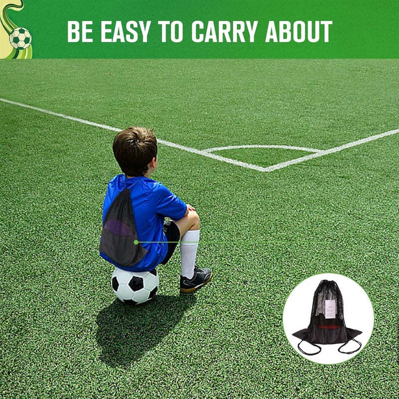 YIRUIDD 9 Inch Non Slip Rubber Agility Markers,Flat Field Cones Floor Dots for Soccer Basketball Sports Speed Agility Training and Drills(5Pcs,with Net Bag) - Image 4